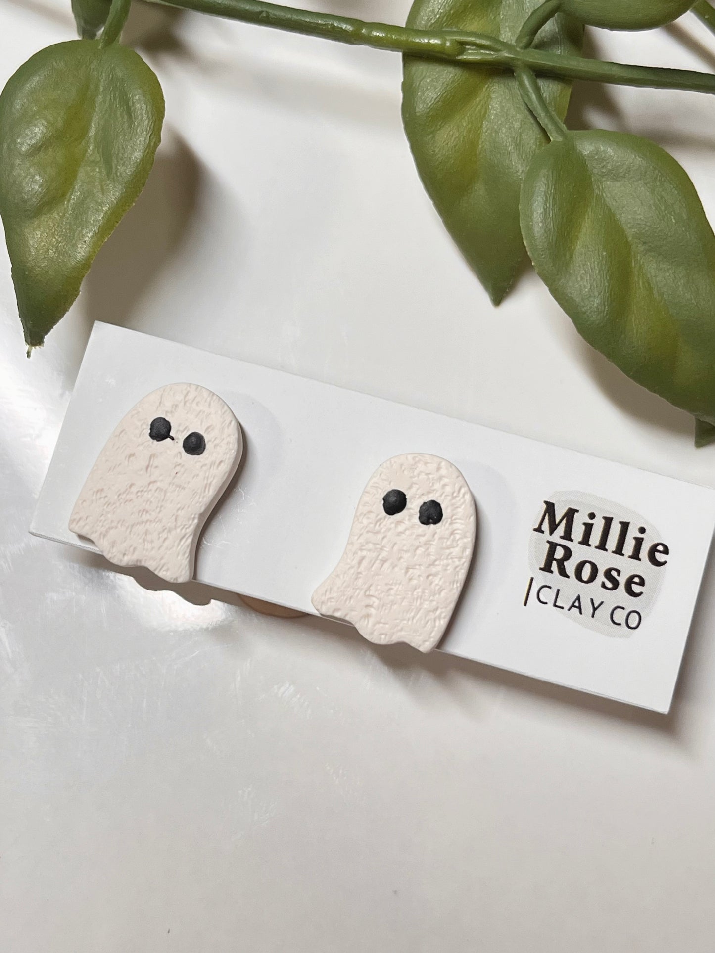 Halloween Ghost Stud