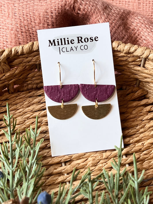 The Daisy (Wine Snowflake)