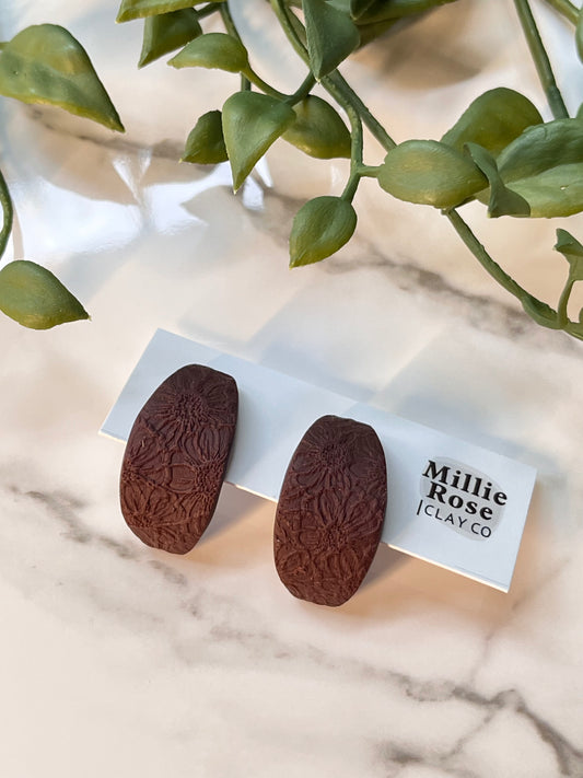 Burnt Umber Huggies w/ Sunflower Texture